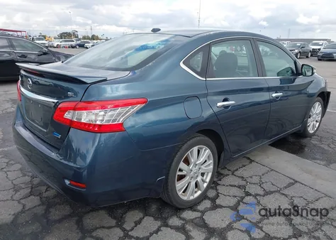 2014 Nissan Sentra Sl from USA, damaged, VIN 3N1AB7AP5EY310180